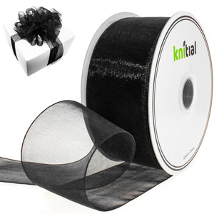 Knitial Brand Organza Ribbon 1-1/2" x 50 Yards