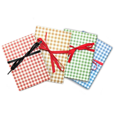 Premium Gingham Wrapping Paper Gift Sheets 20" x 28"