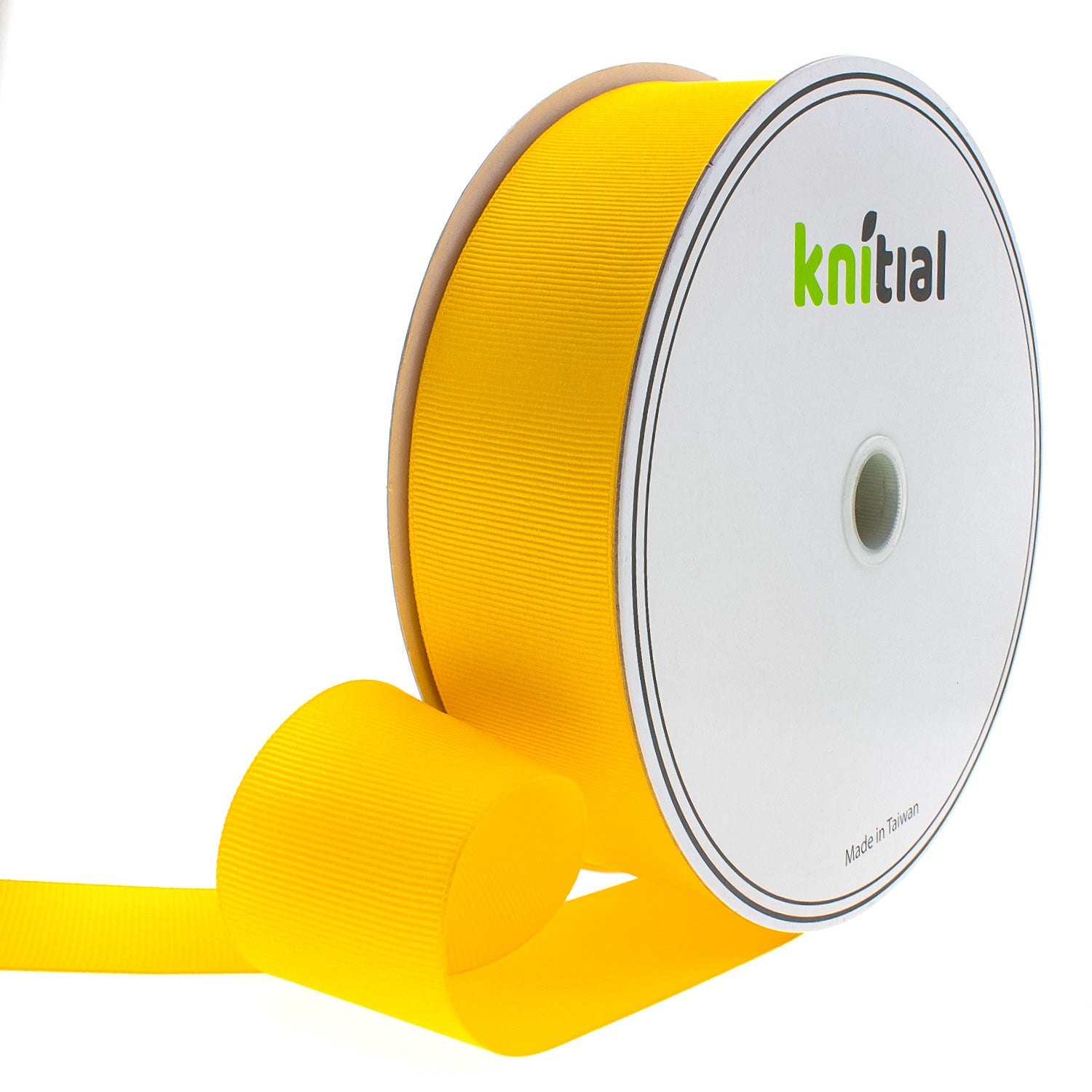 Knitial Gold Grosgrain Ribbon 1-1/2" x 50 Yards