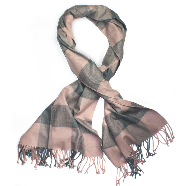 Cashmere Gingham Plaid Scarves