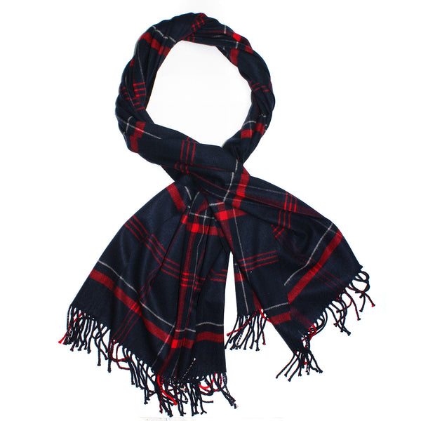 Cashmere Thin Plaid Scarves