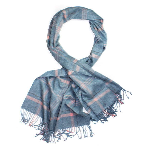 Cashmere Thin Plaid Scarves